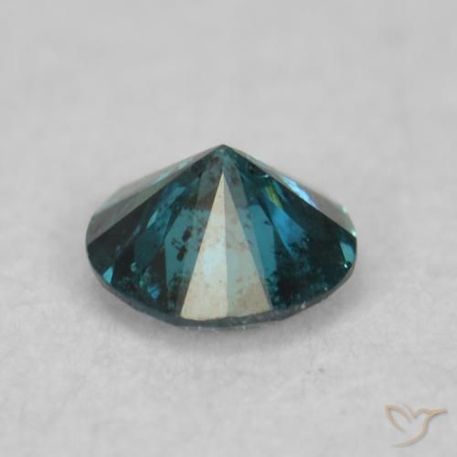 Diamond Gemstone in 2.5 mm (calibrated) Size for Sale, Diamond Stone in Blue Color