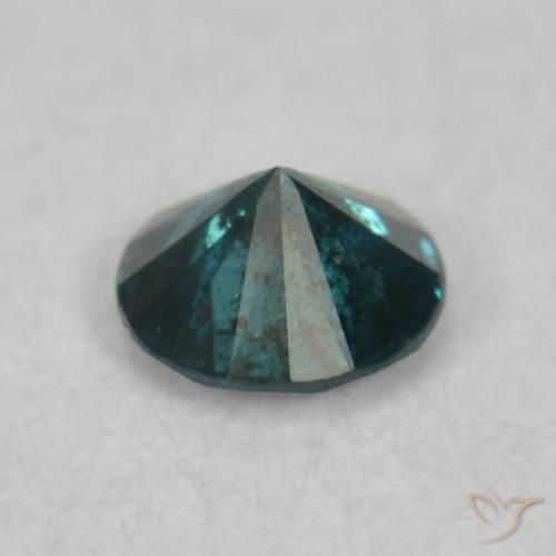 Diamond Gemstone in 2.6 mm (calibrated) Size for Sale, Diamond Stone in Blue Color