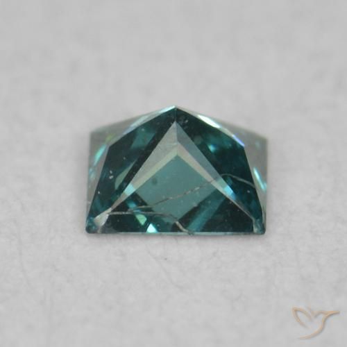 Diamond Gemstone in 2.1 x 2.1 mm Size for Sale, Diamond Stone in Green Color