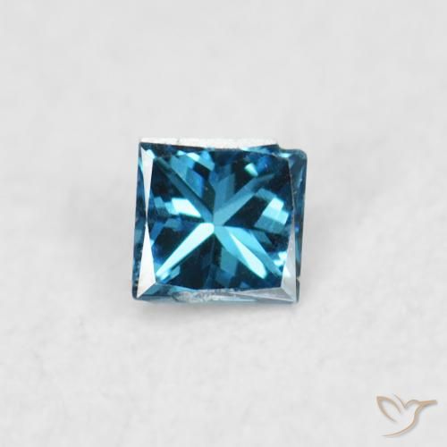 0.02ct Natural Blue Diamond, Square, VS-SI