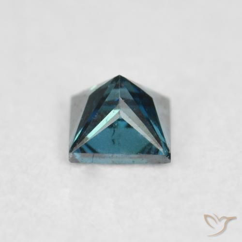 Diamond Gemstone in 2.3 x 2.2 mm Size for Sale, Diamond Stone in Blue Color