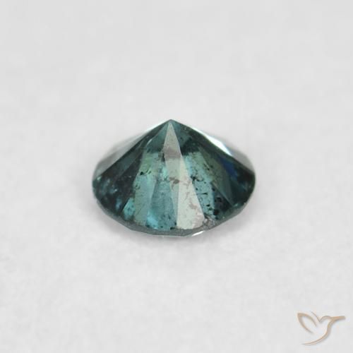 Diamond Gemstone in 2.4 mm (calibrated) Size for Sale, Diamond Stone in Green Color