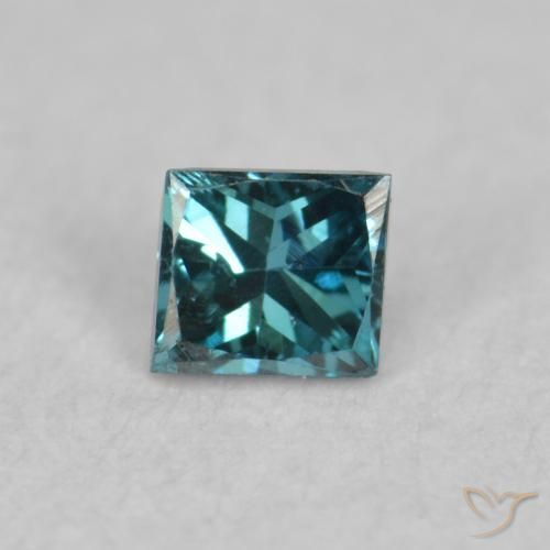 0.07ct Natural Blue Diamond, Square, VS