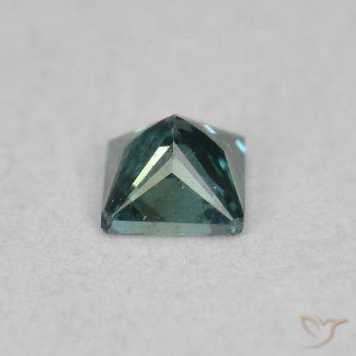 Diamond Gemstone in 2.1 x 2.1 mm Size for Sale, Diamond Stone in Blue Color