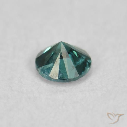 Diamond Gemstone in 2.4 mm (calibrated) Size for Sale, Diamond Stone in Green Color