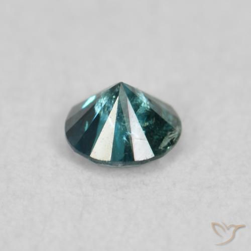 Diamond Gemstone in 2.5 mm (calibrated) Size for Sale, Diamond Stone in Green Color