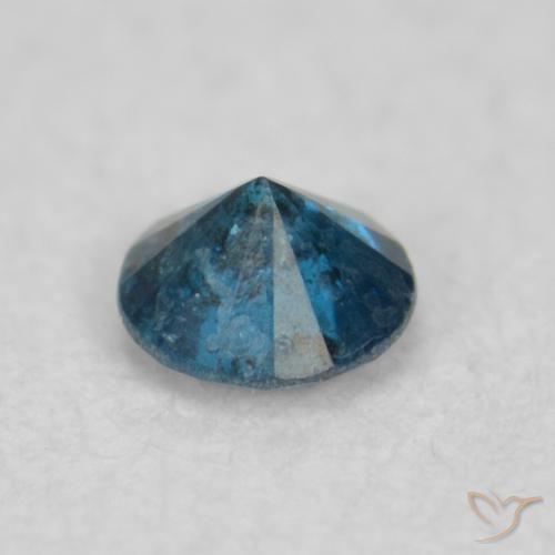 Diamond Gemstone in 2.2 mm (calibrated) Size for Sale, Diamond Stone in Blue Color