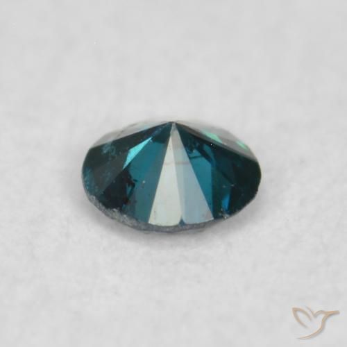 Diamond Gemstone in 2.3 mm (calibrated) Size for Sale, Diamond Stone in Blue Color
