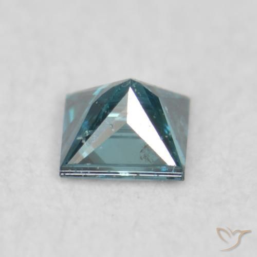 Diamond Gemstone in 2.2 x 2.1 mm Size for Sale, Diamond Stone in Blue Color