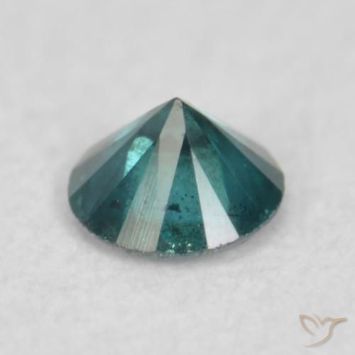 Diamond Gemstone in 2.7 mm (calibrated) Size for Sale, Diamond Stone in Blue Color