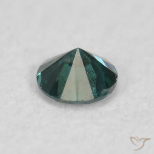 Diamond Gemstone in 2.2 mm (calibrated) Size for Sale, Diamond Stone in Green Color