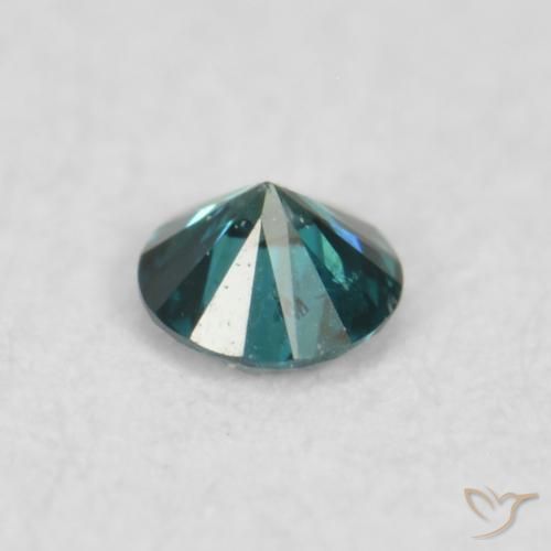 Diamond Gemstone in 2.1 mm (calibrated) Size for Sale, Diamond Stone in Green Color