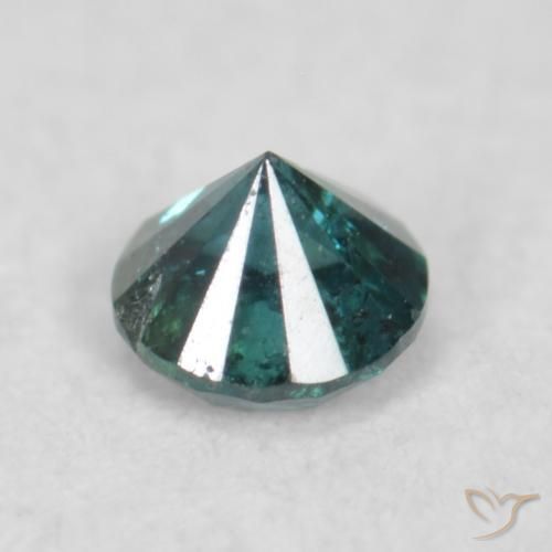 Diamond Gemstone in 2.5 mm (calibrated) Size for Sale, Diamond Stone in Green Color