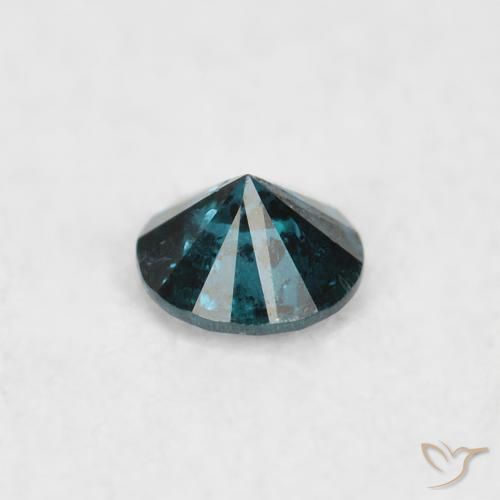 Diamond Gemstone in 2.5 mm (calibrated) Size for Sale, Diamond Stone in Blue Color
