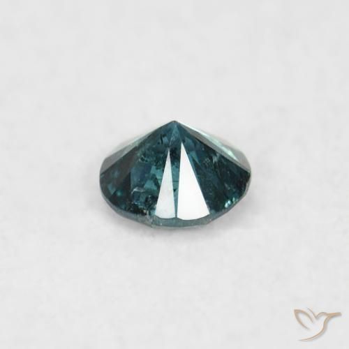 Diamond Gemstone in 2.5 mm (calibrated) Size for Sale, Diamond Stone in Blue Color