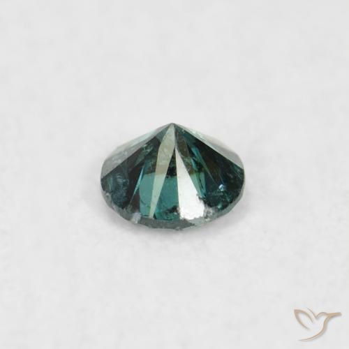 Diamond Gemstone in 2.3 mm (calibrated) Size for Sale, Diamond Stone in Green Color