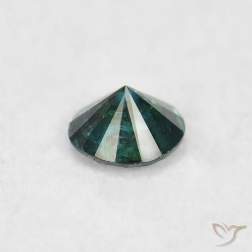 Diamond Gemstone in 2.3 mm (calibrated) Size for Sale, Diamond Stone in Green Color