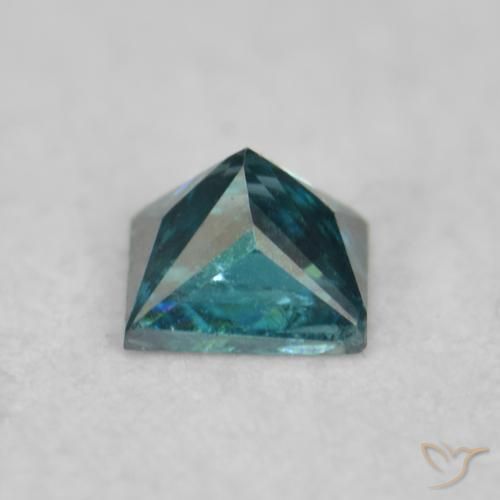 Diamond Gemstone in 2.3 x 2.2 mm Size for Sale, Diamond Stone in Blue Color
