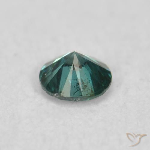 Diamond Gemstone in 2.4 mm (calibrated) Size for Sale, Diamond Stone in Green Color