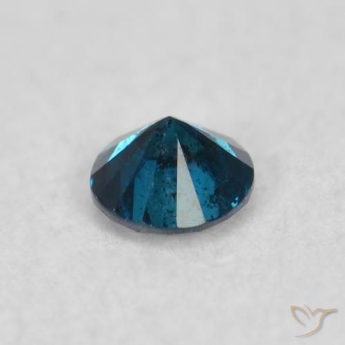 Diamond Gemstone in 2.3 mm (calibrated) Size for Sale, Diamond Stone in Blue Color