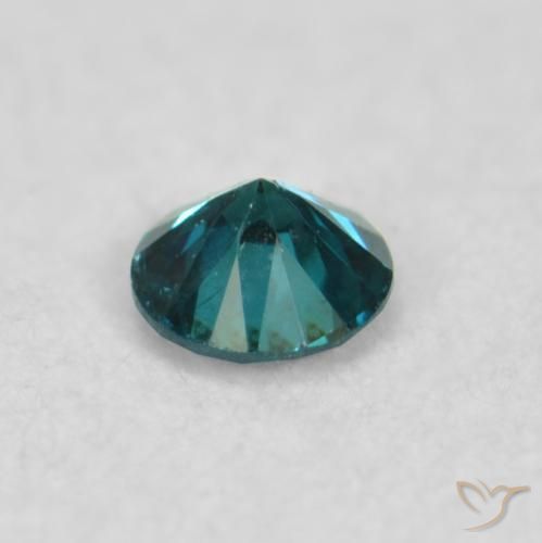 Diamond Gemstone in 2.4 mm (calibrated) Size for Sale, Diamond Stone in Blue Color