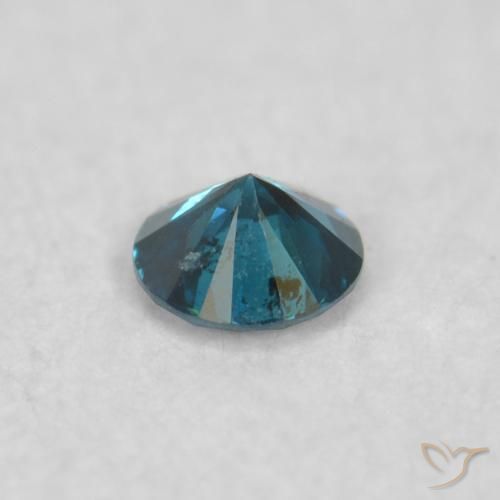 Diamond Gemstone in 2.1 mm (calibrated) Size for Sale, Diamond Stone in Blue Color