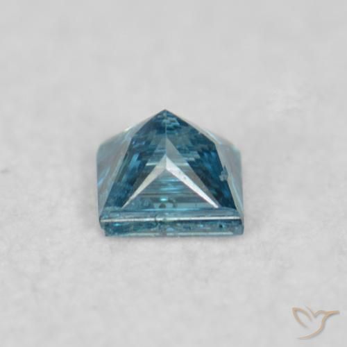 Diamond Gemstone in 1.8 x 1.8 mm Size for Sale, Diamond Stone in Blue Color
