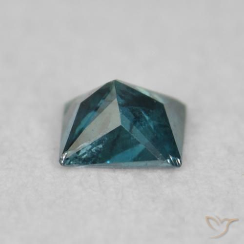 Diamond Gemstone in 2 x 2 mm (calibrated) Size for Sale, Diamond Stone in Blue Color