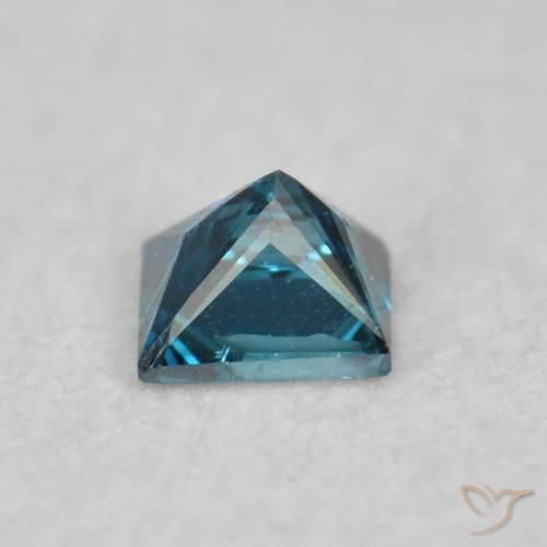 Diamond Gemstone in 1.9 x 1.8 mm Size for Sale, Diamond Stone in Blue Color