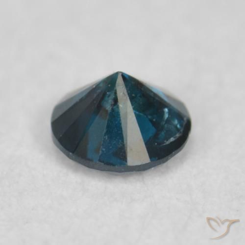 Diamond Gemstone in 2.5 mm (calibrated) Size for Sale, Diamond Stone in Blue Color