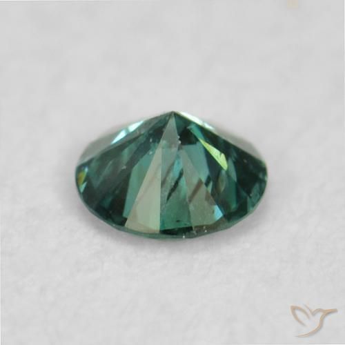 Diamond Gemstone in 2.5 mm (calibrated) Size for Sale, Diamond Stone in Green Color