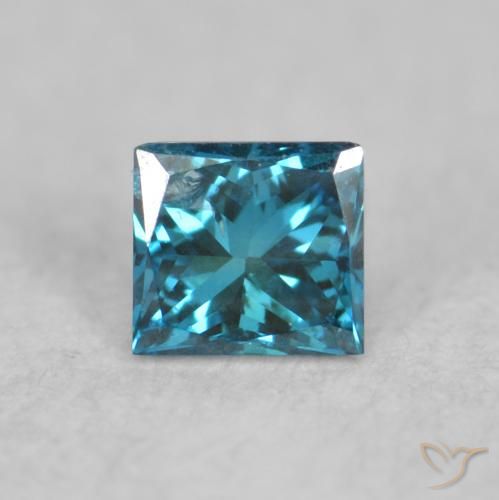 0.06ct Natural Blue Diamond, Square, VS-SI
