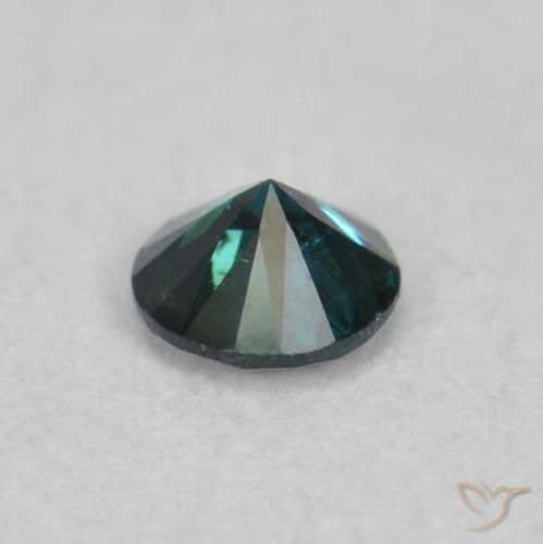 Diamond Gemstone in 2.5 mm (calibrated) Size for Sale, Diamond Stone in Blue Color