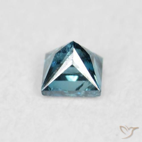 Diamond Gemstone in 1.9 x 1.9 mm Size for Sale, Diamond Stone in Blue Color