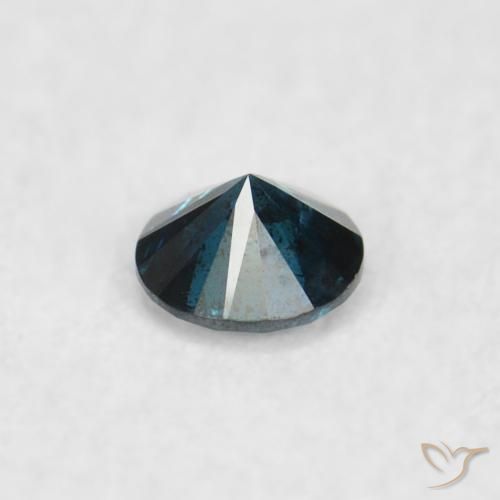 Diamond Gemstone in 2.2 mm (calibrated) Size for Sale, Diamond Stone in Blue Color