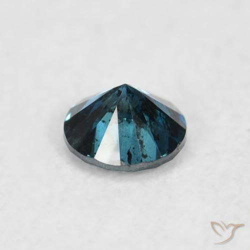 Diamond Gemstone in 2.5 mm (calibrated) Size for Sale, Diamond Stone in Blue Color