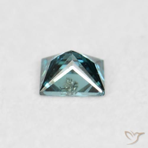 Diamond Gemstone in 2.1 x 1.7 mm Size for Sale, Diamond Stone in Blue Color