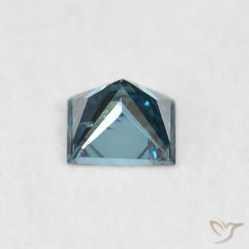 Diamond Gemstone in 2.2 x 2 mm Size for Sale, Diamond Stone in Blue Color