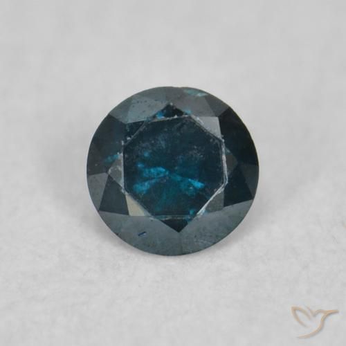 0.04ct Natural Blue Diamond, Round, VS