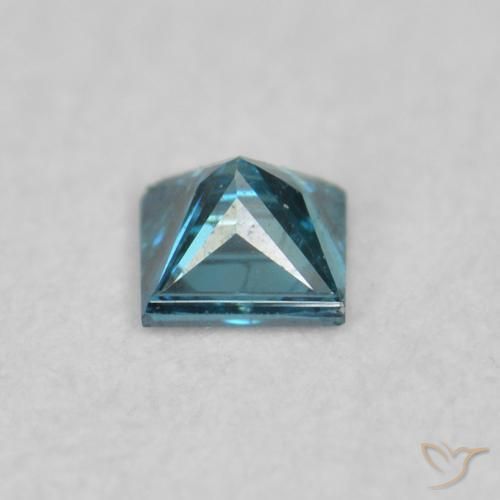 Diamond Gemstone in 2 x 2 mm (calibrated) Size for Sale, Diamond Stone in Blue Color