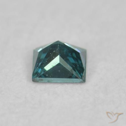 Diamond Gemstone in 2 x 2 mm (calibrated) Size for Sale, Diamond Stone in Green Color