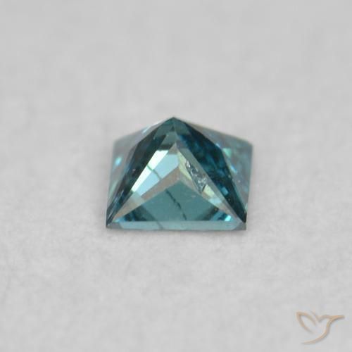 Diamond Gemstone in 1.8 x 1.8 mm Size for Sale, Diamond Stone in Blue Color