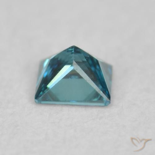 Diamond Gemstone in 2.2 x 2.1 mm Size for Sale, Diamond Stone in Blue Color