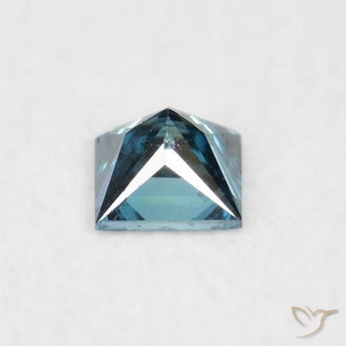 Diamond Gemstone in 2.2 x 2.1 mm Size for Sale, Diamond Stone in Blue Color