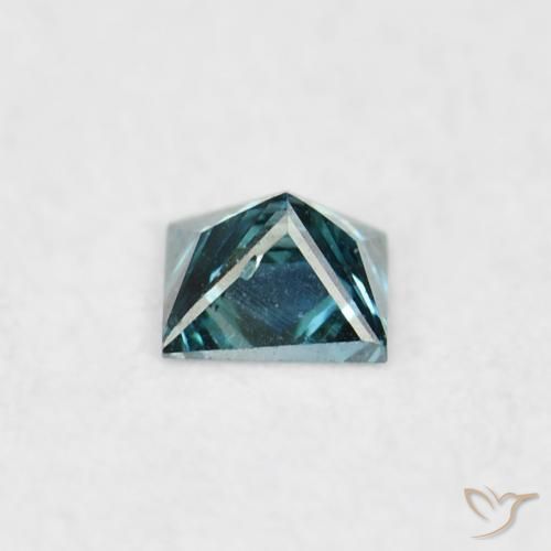 Diamond Gemstone in 2.3 x 1.9 mm Size for Sale, Diamond Stone in Blue Color