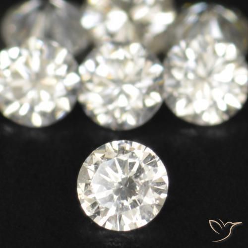 0.25 ctw White Diamond Stones, Natural Diamond in Diamond-Cut Shape for Sale