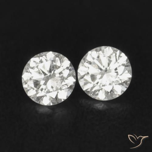 0.05 ctw White Diamond Stones, Natural Diamond in Diamond-Cut Shape for Sale