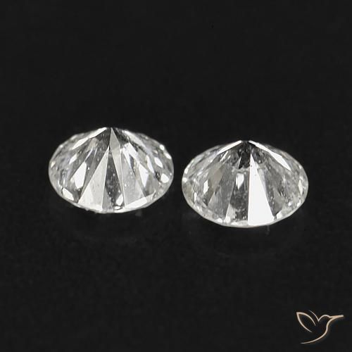 Diamond Gemstones in 1.8 mm (calibrated) Size for Sale, Diamond Stones in H Color