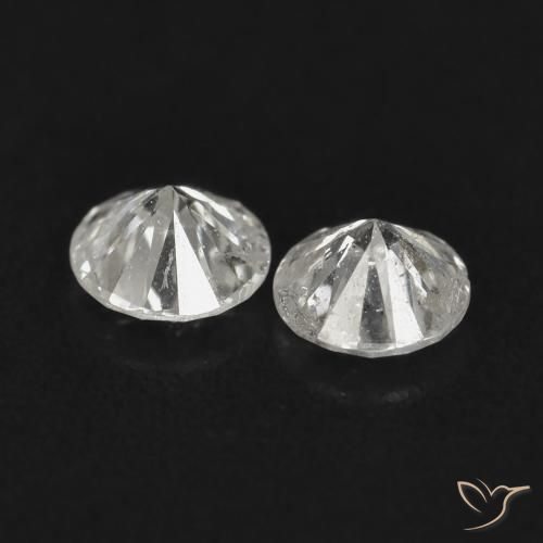 Diamond Gemstones in 2.9 mm (calibrated) Size for Sale, Diamond Stones in I Color