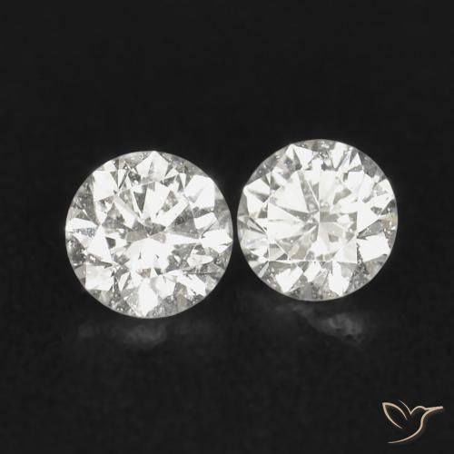 0.04 ctw White Diamond Stones, Natural Diamond in Diamond-Cut Shape for Sale